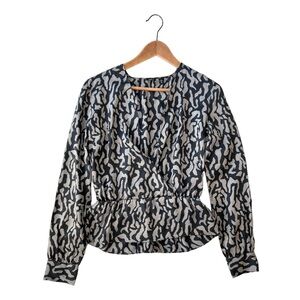 Aritzia Talula Silk Blouse